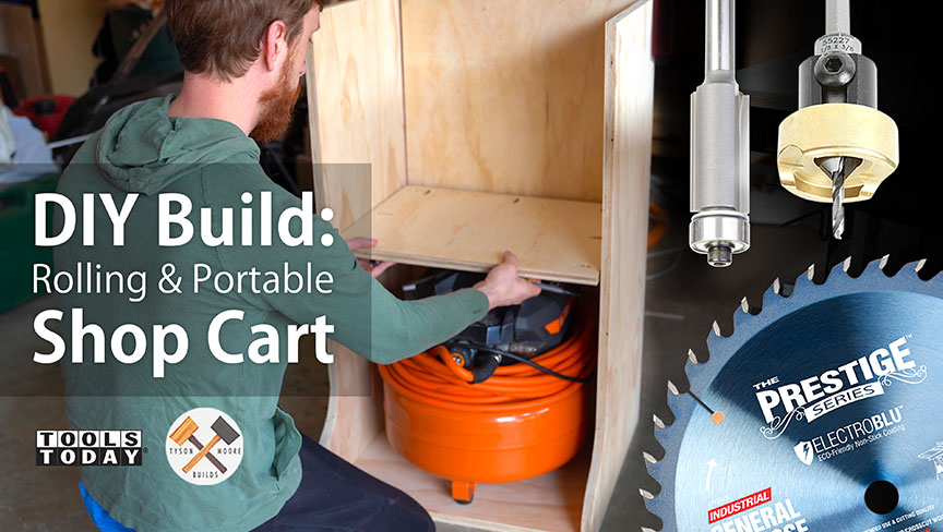 DIY Build: Portable Shop Cart | ToolsToday