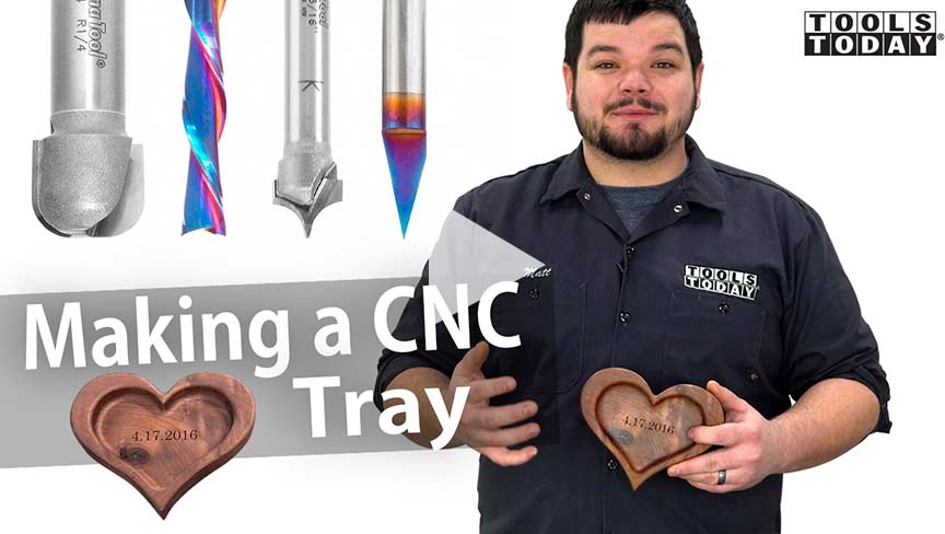 Make CNC tray