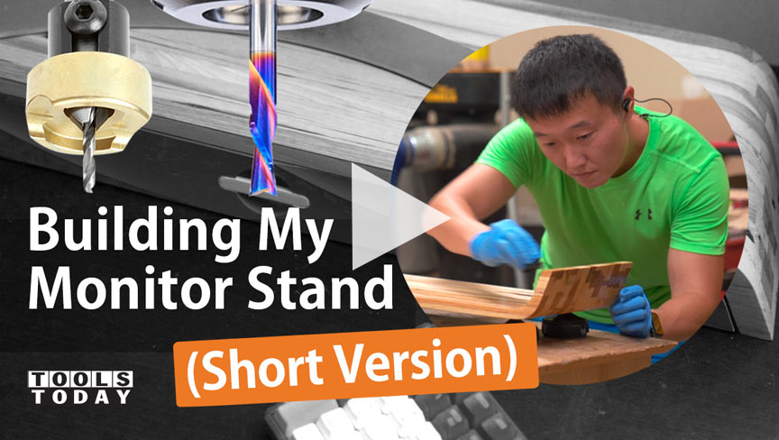 How to Build a Computer Monitor Stand (Short Version) | ToolsToday