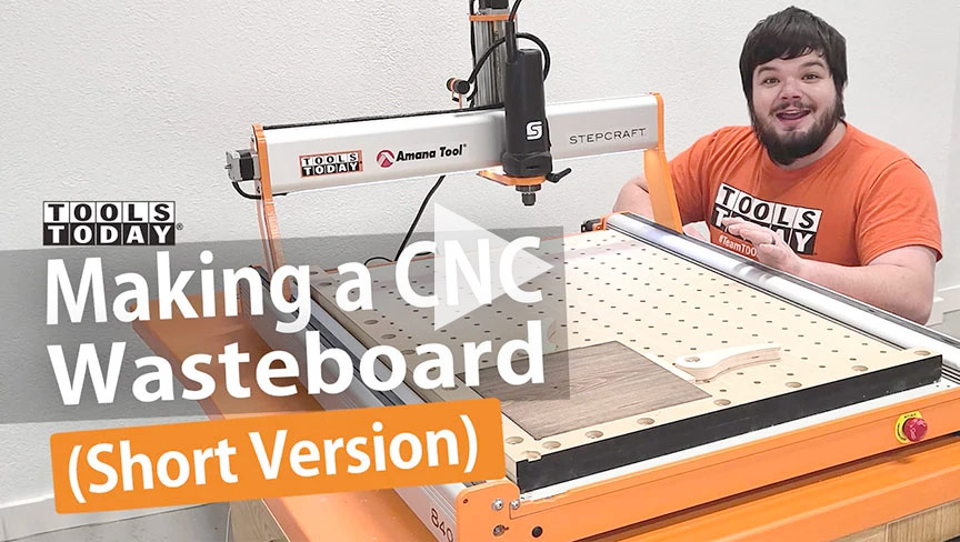 Making a CNC Wasteboard (Short)