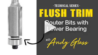 Tech Series - Flush Trim with Lower Ball Bearing