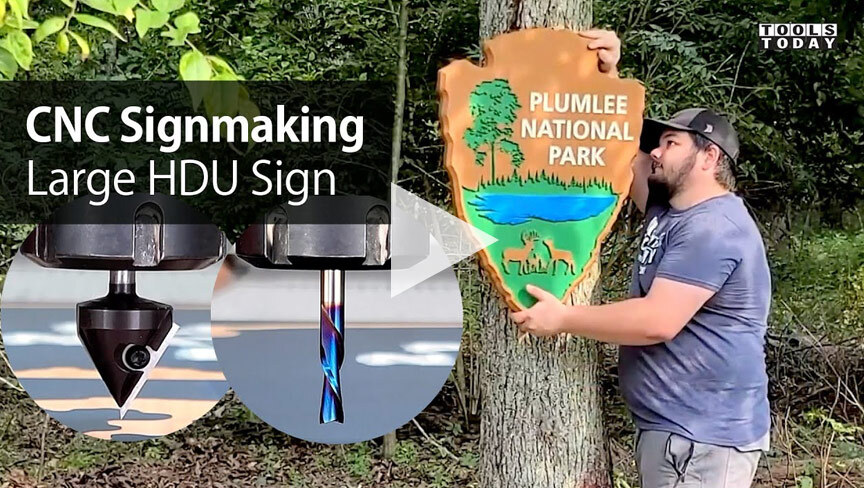 How to: CNC Signmaking National Park Sign | ToolsToday