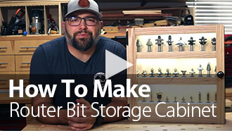 How To Make Router Bit Storage Tray